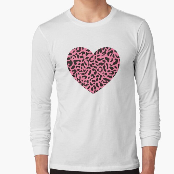Rose Frantz ♥ Leopard Heart T-shirt /追跡付 MUSINSA | ROSÉ FRANTZ Leopard Heart T-shirt [Black]