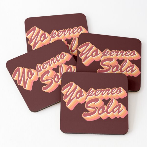 Item preview, Yo perreo sola text in red designed and sold by enriquepma.