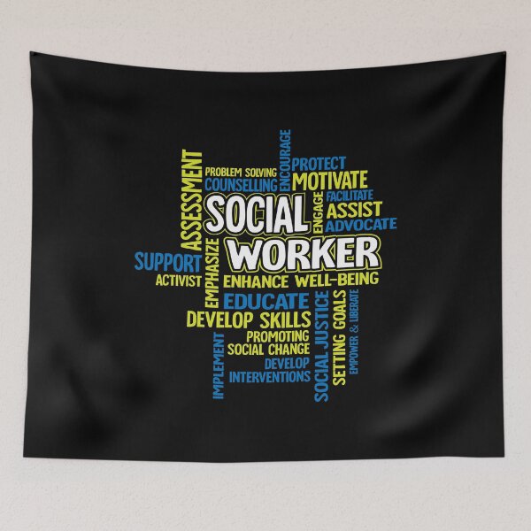 Item preview, Social Work Month Gift for Social Worker designed and sold by 2blackcherries.