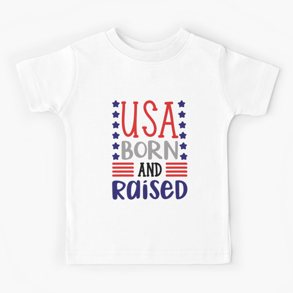 USA Born And Raised Shirt Women's 4th Of July Tank USA Shirt Born