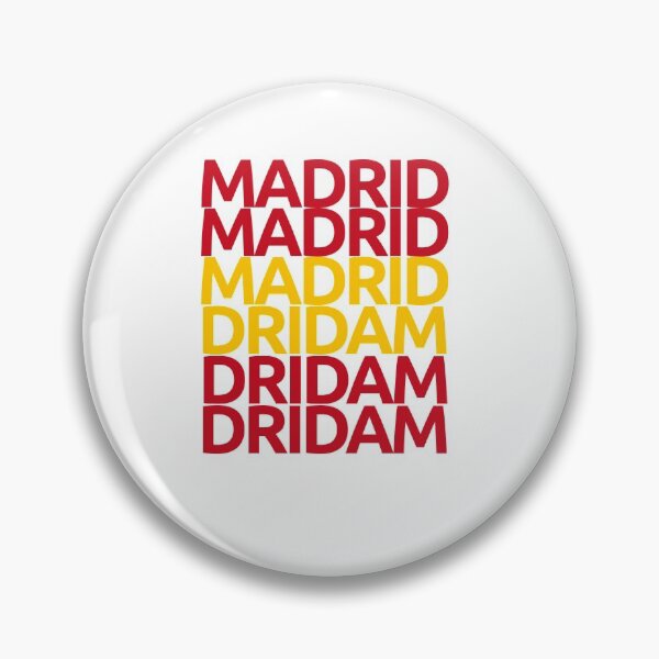 Item preview, Madrid Spain flag  designed and sold by StickerDirect.