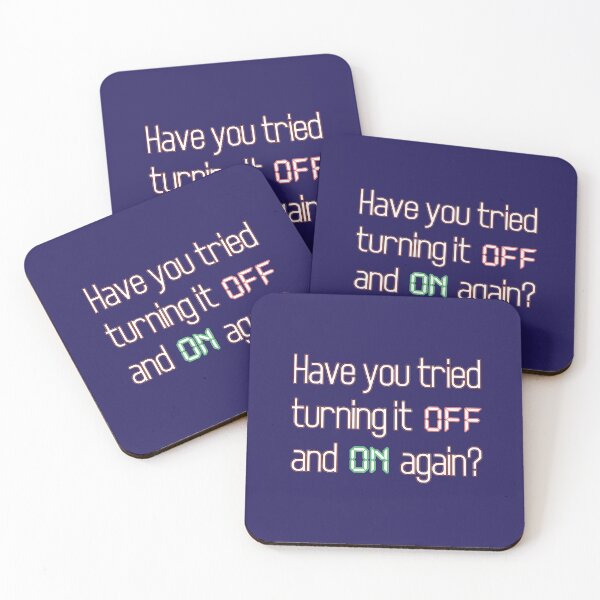 Item preview, Have you tried turning it OFF and On again? IT Crowd designed and sold by samasa66.