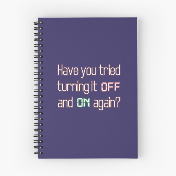 Item preview, Have you tried turning it OFF and On again? IT Crowd designed and sold by samasa66.