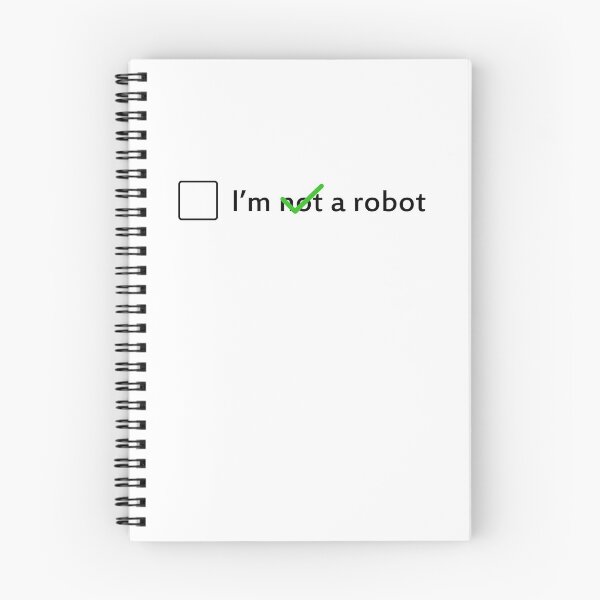 Item preview, I am -not- a robot designed and sold by SuperheroSuite.
