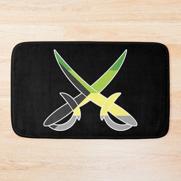 Item preview, Demiromantic Pride Pirate Swords designed and sold by halberdier.
