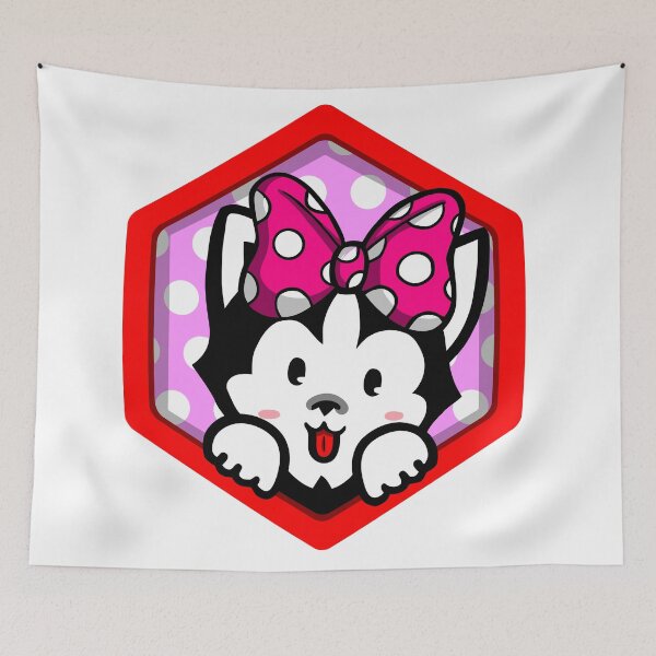 Item preview, +SPBscreen+ Siberian Husky Puppy Girl designed and sold by SPBscreenStudio.