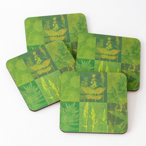 Item preview, Botanicals Gel-plate Print Collection designed and sold by Tamzin Smith.