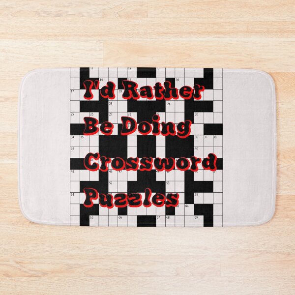 Item preview, I'd rather be doing crossword puzzles designed and sold by Darksun427.
