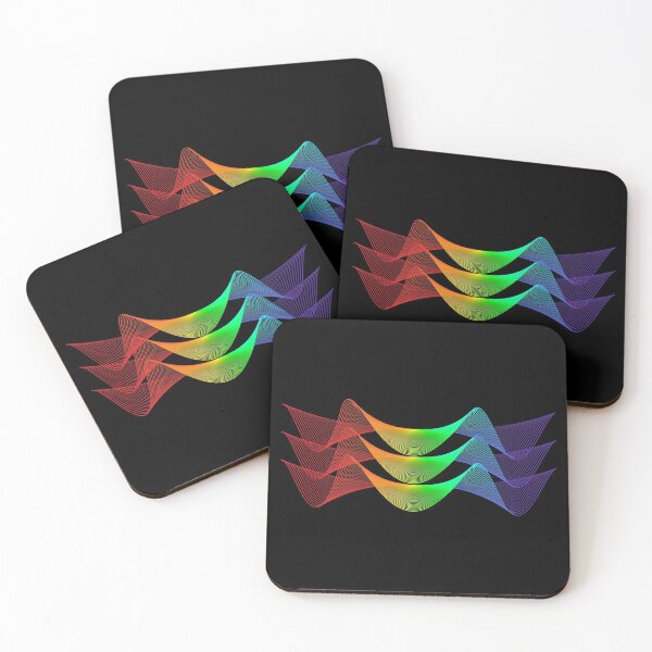 Item preview, Rainbow Lines Abstract 2 designed and sold by Orchyd.