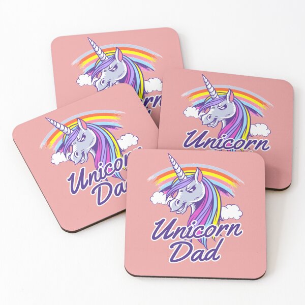 Item preview, Funny Unicorn Gift for Daughter -  Best Unicorn Dad Gift designed and sold by HOME OF ART.