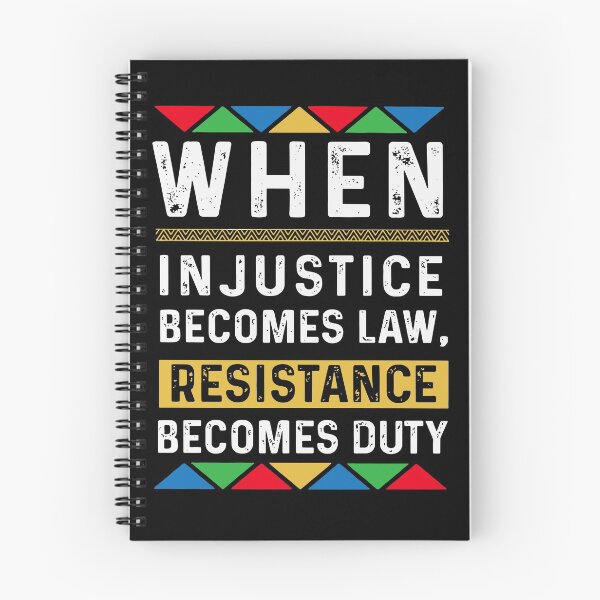 Item preview, When injustice becomes law resistance becomes duty designed and sold by PhillipAlvarez.