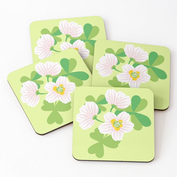 Item preview, wood sorrel flowers designed and sold by rysunki-malunki.
