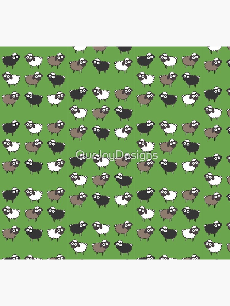 Flock of Sheep Baptism Gift by OurJoyDesigns
