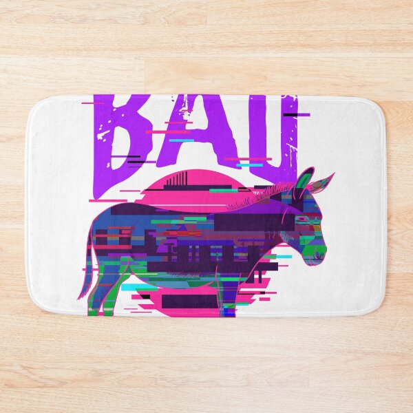 Item preview, Bad Ass Donkey Funny Joke Gift graphic For Donkey Fans designed and sold by Lisbob.