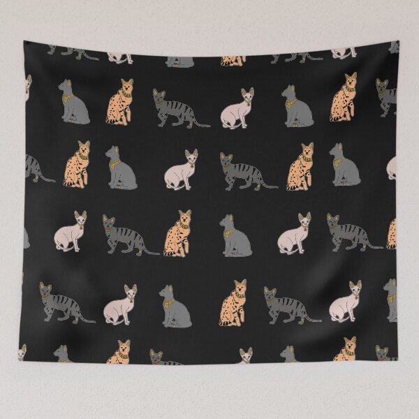 Item preview, Egyption Cats Pattern  designed and sold by iamhewho.