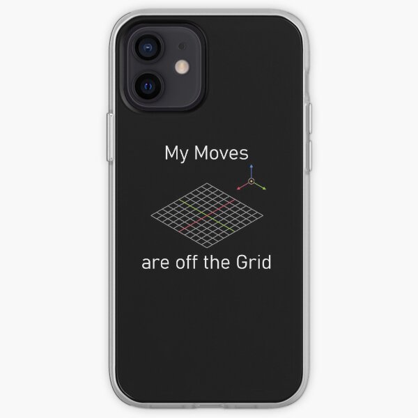 My moves are off the grid iPhone Soft Case
