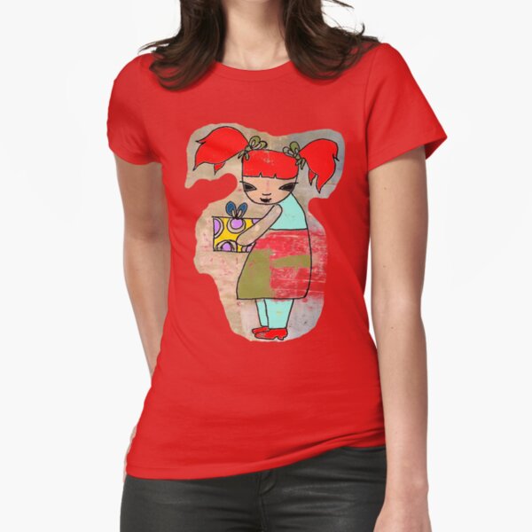 I Made a specialgift for you Fitted T-Shirt
