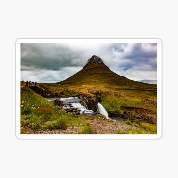 Kirkjufell, Iceland Sticker