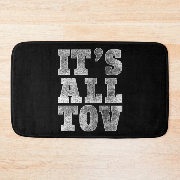 Item preview, IT’S ALL TOV, White text screen print look designed and sold by Pointit.