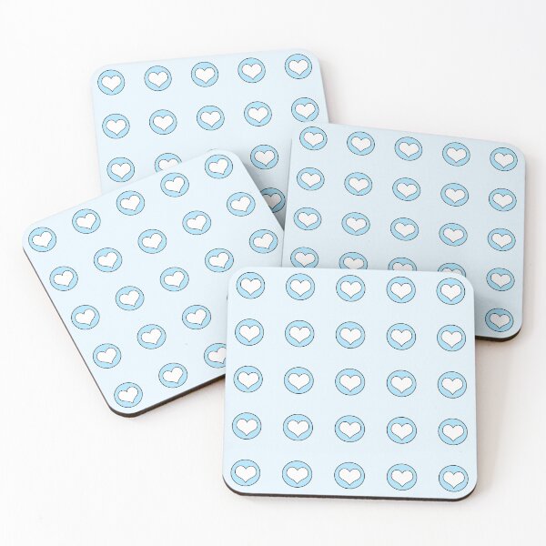 Item preview, Blue hearts designed and sold by OkihanaShop.