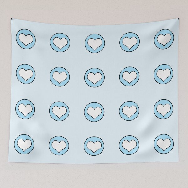Item preview, Blue hearts designed and sold by OkihanaShop.