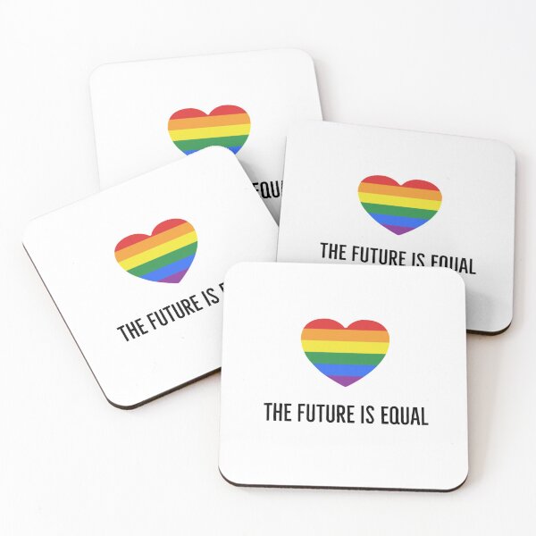 Item preview, The future is equal -  heart designed and sold by Inspirationmotivation.