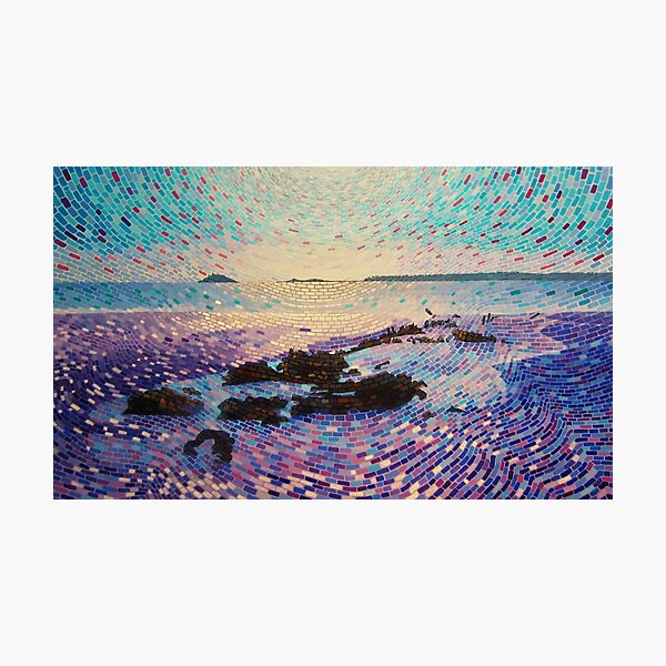 Shipwreck Near Garryvoe Beach Photographic Print