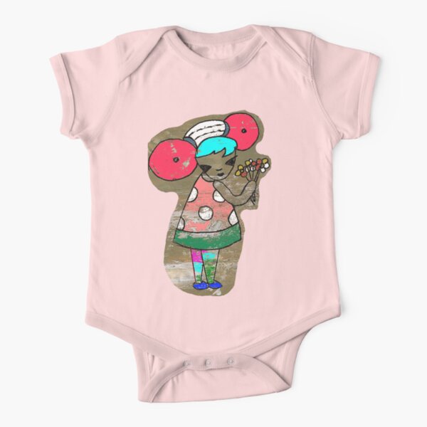Flowers say it Best Tee Short Sleeve Baby One-Piece