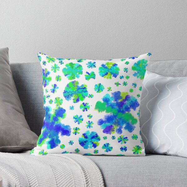Item preview, Blue and Green Ink flower Awesome Design designed and sold by Malha Malha.