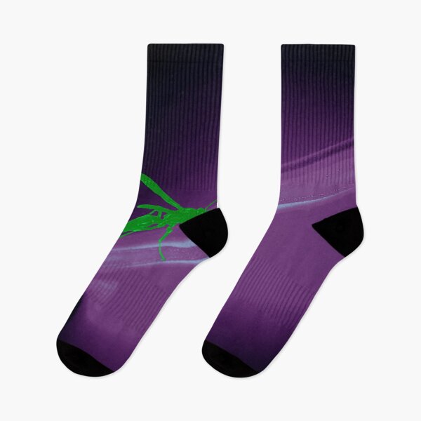 Item preview, Purple Neon Green Wasp designed and sold by ATJones.