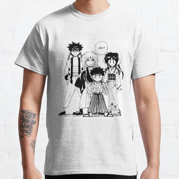 Kenshin Himura, Rurouni Kenshin: Meiji Kenkaku Romantan Essential T-Shirt  for Sale by KichiYou7