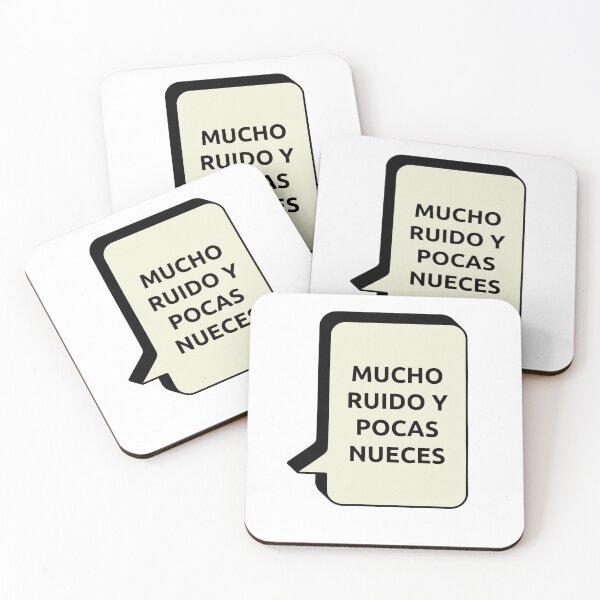Item preview, Mucho ruido y pocas nueces designed and sold by Inspirationmotivation.