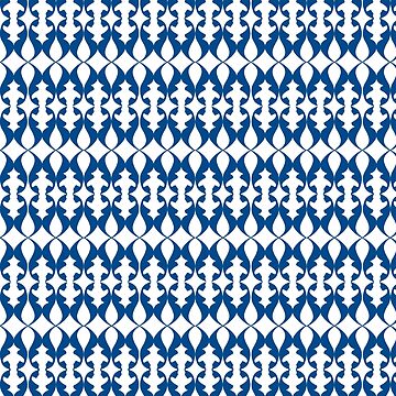 Artwork thumbnail, Blue pattern by OmniaStore
