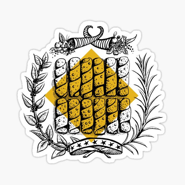  and as we tell it in our other illustration of tequeño Sticker