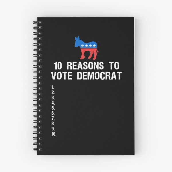 Item preview, 10 Reasons To Vote Democrat designed and sold by flippinsg.