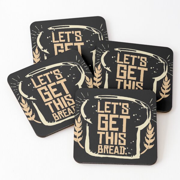 Item preview, Funny Meme design | Let's Get This Bread | Gift graphic designed and sold by Lisbob.