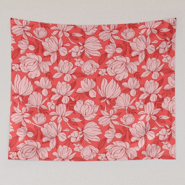 Item preview, Red Flowers Design designed and sold by Dilo91.