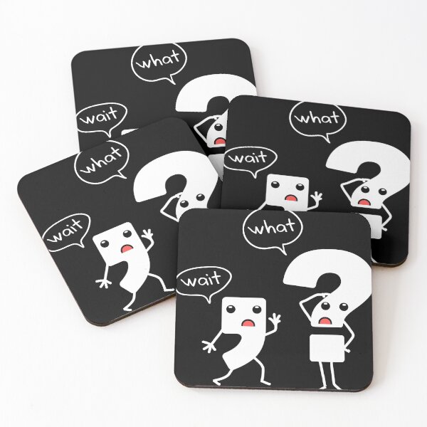 Item preview, Wait What Grammar Tee, Literacy Tee, Punctuation design designed and sold by Lisbob.