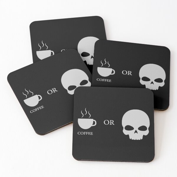 Item preview, coffee or die shirt designed and sold by derradji.