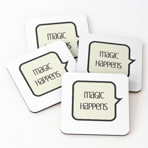 Item preview, MAGIC HAPPENS designed and sold by Inspirationmotivation.