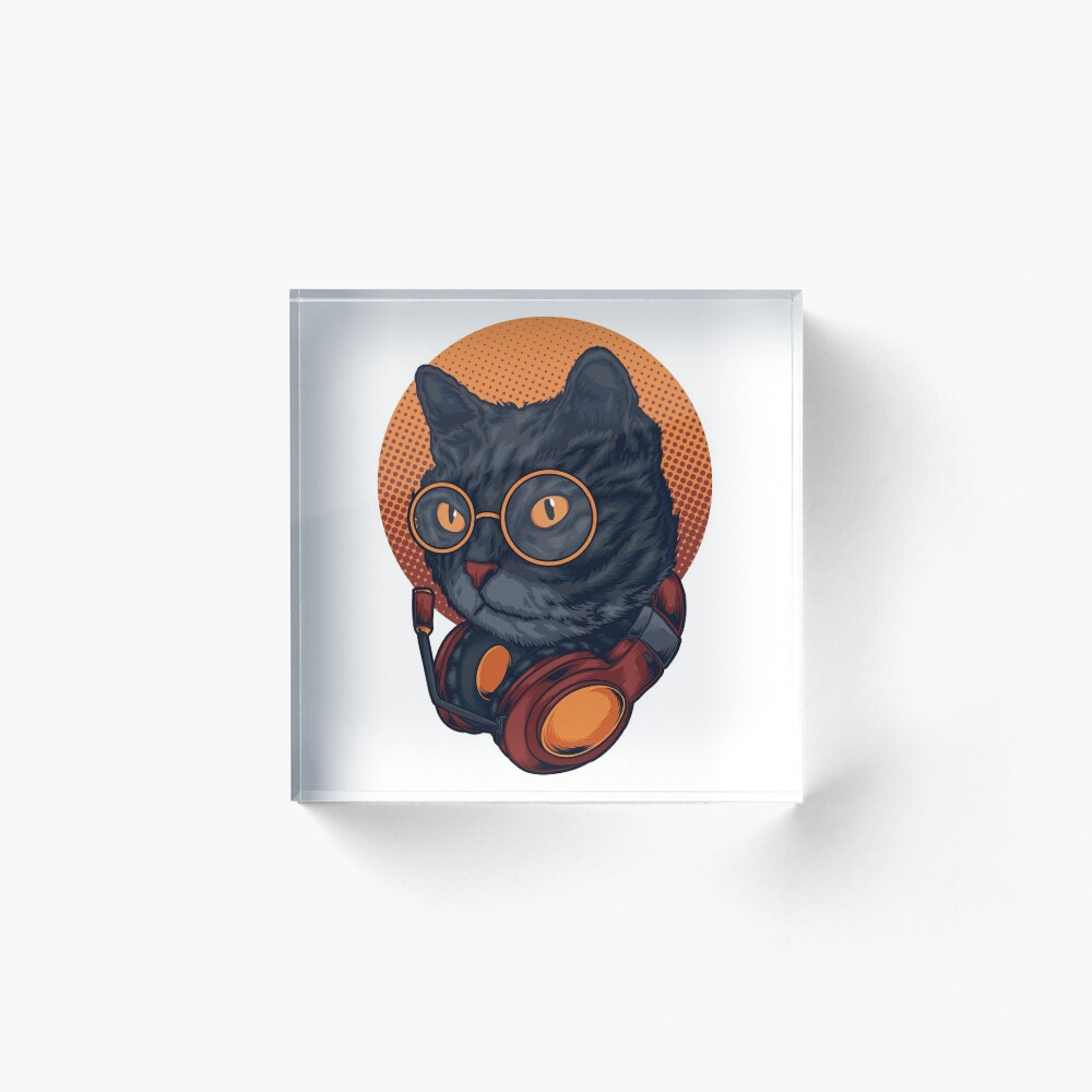 BLACK CAT (DJ Kitty) Poster for Sale by Youssef Abdelaal