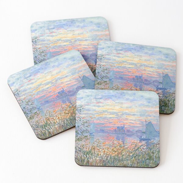 Item preview, Monet, Marine View with a Sunset designed and sold by figpeep.
