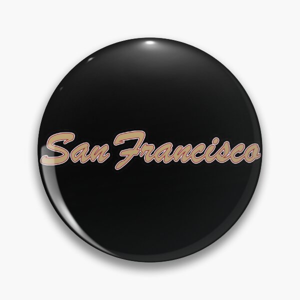 Item preview, San Francisco Gold Red and White on Black designed and sold by gkillerb.
