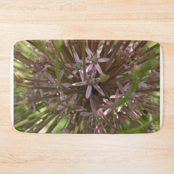 Item preview, Allium pink opening flower head bud	 designed and sold by EstelleRossetti.
