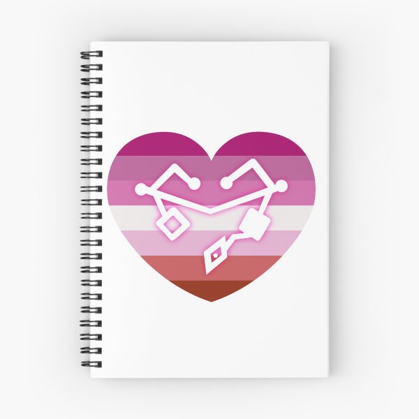 Item preview, Heart of Etheria Lesbian Pride designed and sold by BlindTiger.