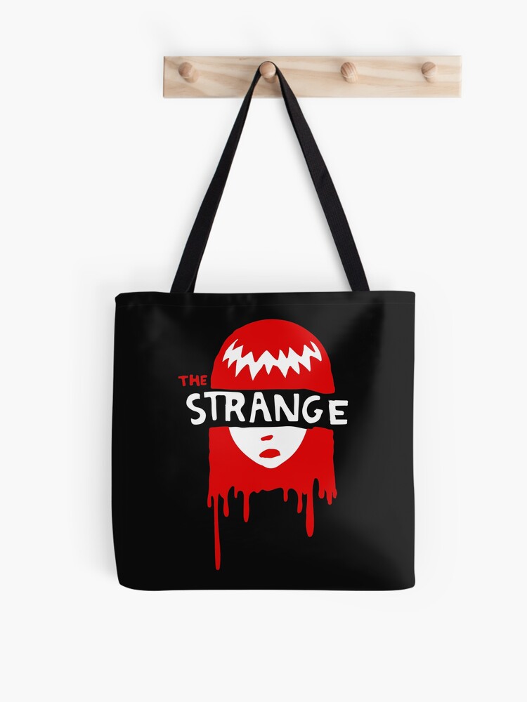 Ashleigh Canvas Tote Bag Stranger Emily The Strange Counterculture Underground Alternate Graphics Goth Reusable Handbag Shoulder Grocery Shopping Bags