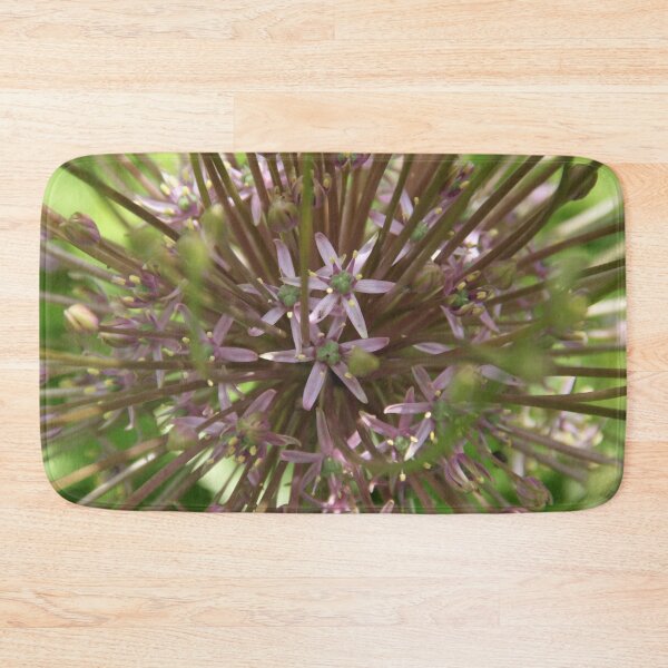 Item preview, Allium pink opening flower head bud	 designed and sold by EstelleRossetti.