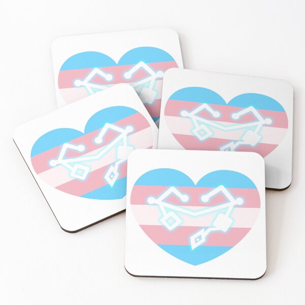 Item preview, Heart of Etheria Trans Pride designed and sold by BlindTiger.