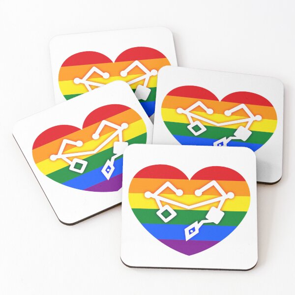 Item preview, Heart of Etheria Gay Pride designed and sold by BlindTiger.