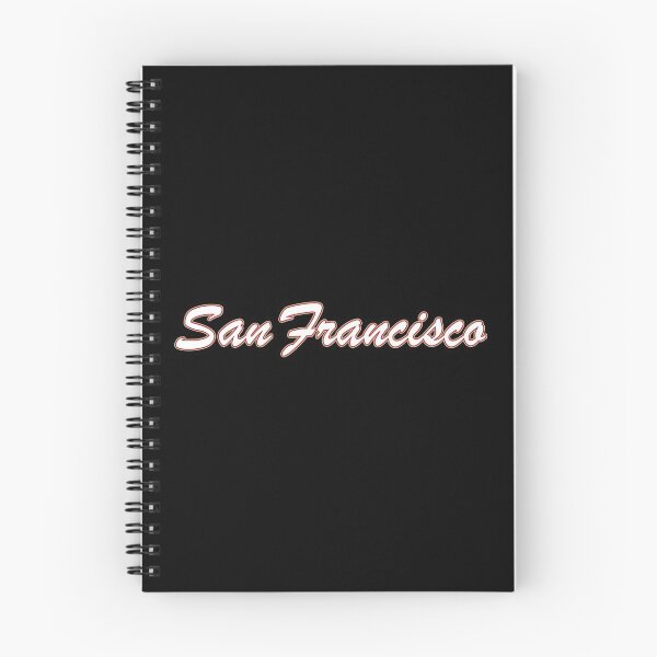 Item preview, San Francisco White Red and Gold on Black designed and sold by gkillerb.